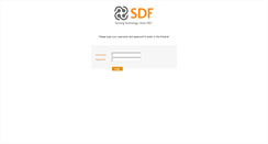 Desktop Screenshot of intranetsdf.com